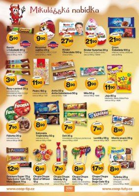 akční leták COOP 21.11.2018-4.12.2018
