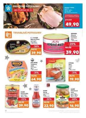 akční leták Kaufland 29.11.2018-5.12.2018