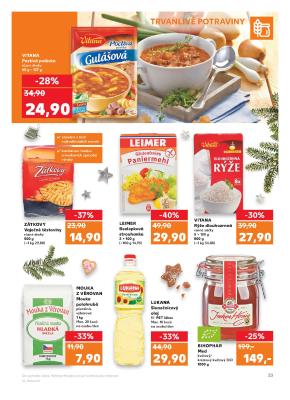 akční leták Kaufland 29.11.2018-5.12.2018