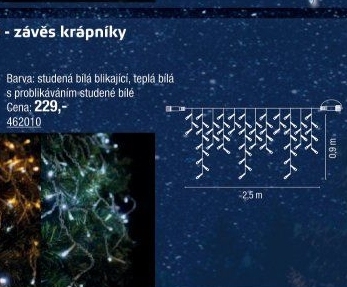 LED světelný řetěz