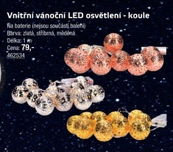 Vánoční LED osvětlení