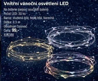 Vánoční LED osvětlení
