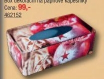 Dekorační box na kapesníčky