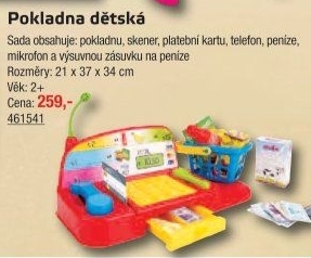 Dětská pokladna