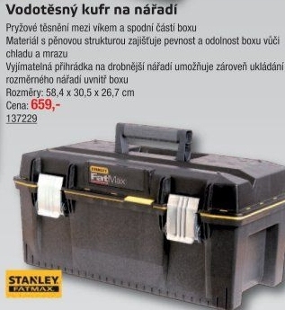 Kufr na nářadí Stanley