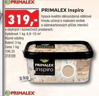 Interiérová barva Primalex Inspiro