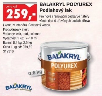 Lak Polyurex Balakryl