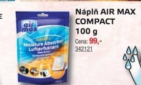 Pohlcovač vlhkosti Compact Air Max - náhradní náplň
