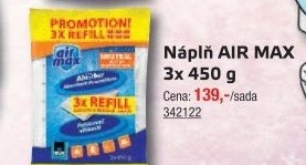 Pohlcovač vlhkosti Air Max - náhradní náplň