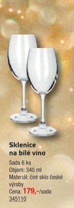 Sklenice na bílé víno Leona Banquet