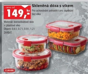 Skleněná dóza Smart Cook Curver