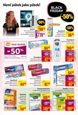 akční leták Teta drogerie 29.11.2018-10.12.2018