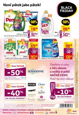 akční leták Teta drogerie 29.11.2018-10.12.2018