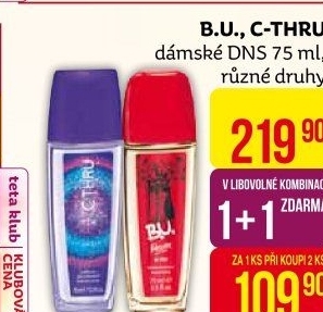 Deodorant parfémovaný dámskýB.U.