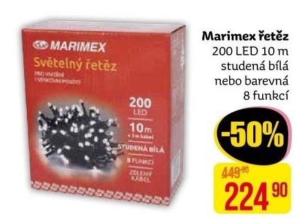 LED světelný řetěz Marimex