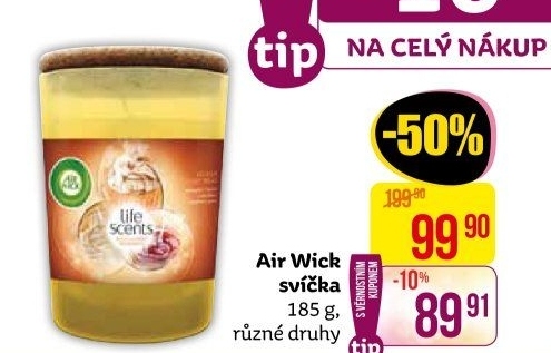 Svíčka vonná Air Wick