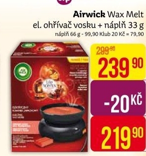 Elektrický ohřívač vosku Life Scents Air Wick