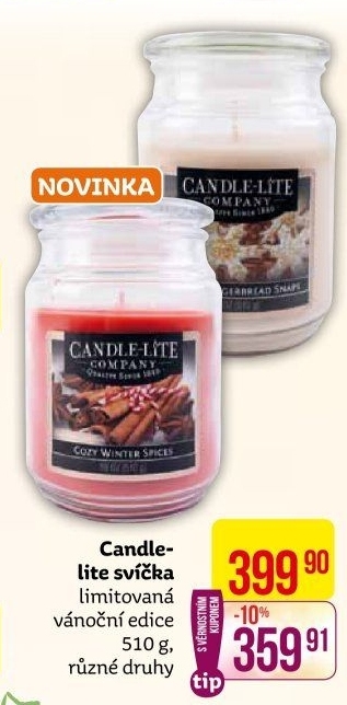 Svíčka vonná Candle-Lite
