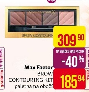 Paletka na obočí Brow Contouring Kit Max Factor