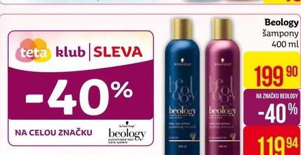 Šampon Beology Schwarzkopf