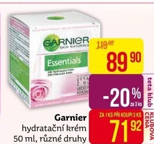 Krém pleťový hydratační Garnier
