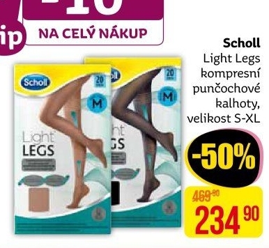 Kompresní punčochové kalhoty Light Legs Scholl