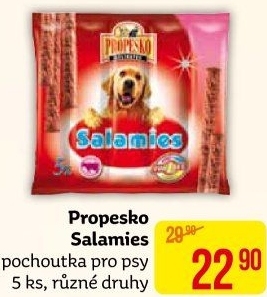 Pamlsky pro psy Salamies Propesko
