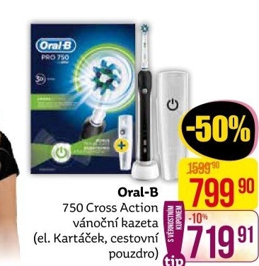 Dárková kazeta Oral-B Pro 750 Cross Action