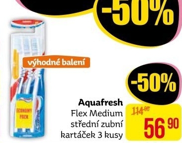 Kartáček na zuby Flex Aquafresh