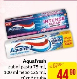 Pasta na zuby Aquafresh