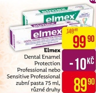 Pasta na zuby Dental Enamel Protection Professional Elmex