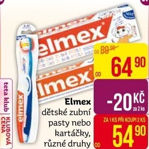 Pasta na zuby dětská Elmex