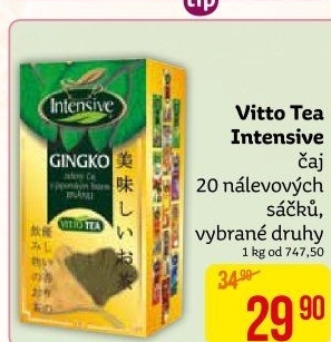 Čaj Intensive Vitto Tea
