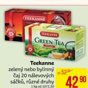 Čaj zelený Teekanne