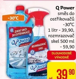 Zimní směs do ostřikovačů Q Power