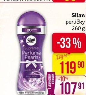 Vonné perličky do pračky Silan
