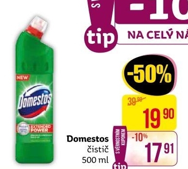 Čistič WC gelový Domestos