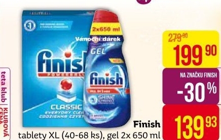 Tablety do myčky Finish