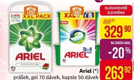 Prací prášek Ariel