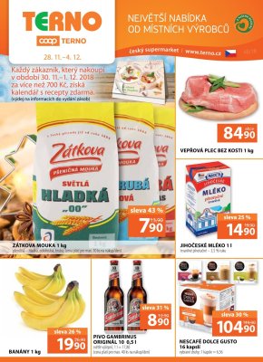 akční leták COOP 28.11.2018-4.12.2018