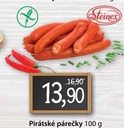 Párky pirátské Steinex