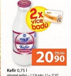 Kefírové mléko Bohemilk