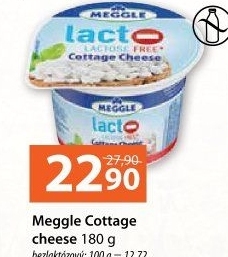 Sýr Cottage bez laktózy Meggle