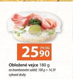 Obložené vejce