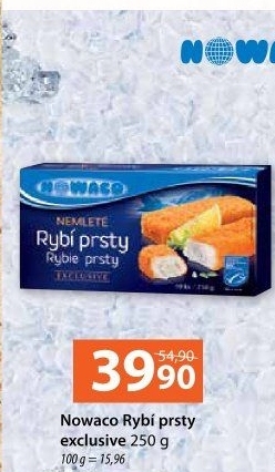 Rybí prsty předsmažené mražené Nowaco