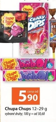 Sladkosti Chupa Chups