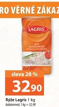 Rýže kulatozrnná Lagris