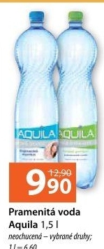 Přírodní voda Aquila