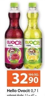 Sirup Ovocit Hello