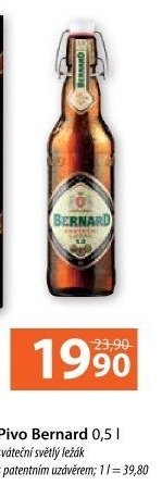 Pivo světlý ležák 12° SvátečníBernard